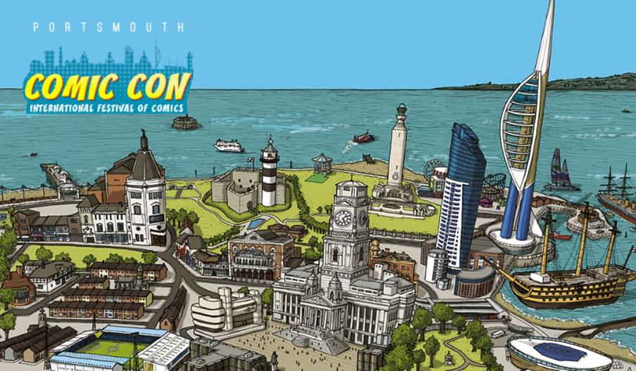 Illustration for Portsmouth Comic Con